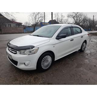 Window Deflectors with Chrome Trim (4 pcs, Sunplex Chrome) Citroen C-Elysee 2013-2022 photo 4