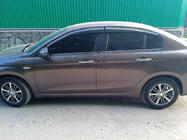 Fiat Tipo 2016- Window Deflectors with Chrome Trim (4 pcs, Sunplex Chrome) photo 4