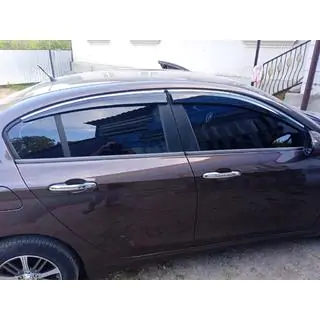 Window Deflectors with Chrome Trim (4 pcs, Sunplex Chrome) photo 2