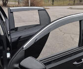 Volkswagen Golf 5 2003-2009 Window Deflectors with Chrome Trim (4 pcs, Sunplex Chrome) photo 9