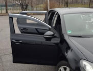 Volkswagen Golf 6 2008-2014 Window Deflectors with Chrome Trim HB (4 pcs, Sunplex Chrome) photo 10