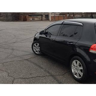 Window Deflectors with Chrome Trim HB (4 pcs, Sunplex Chrome) photo 4
