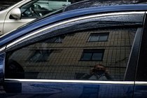 Volkswagen Passat B6 2006-2012 Window Deflectors with Chrome Trim (4 pcs, Sunplex Chrome) photo 1