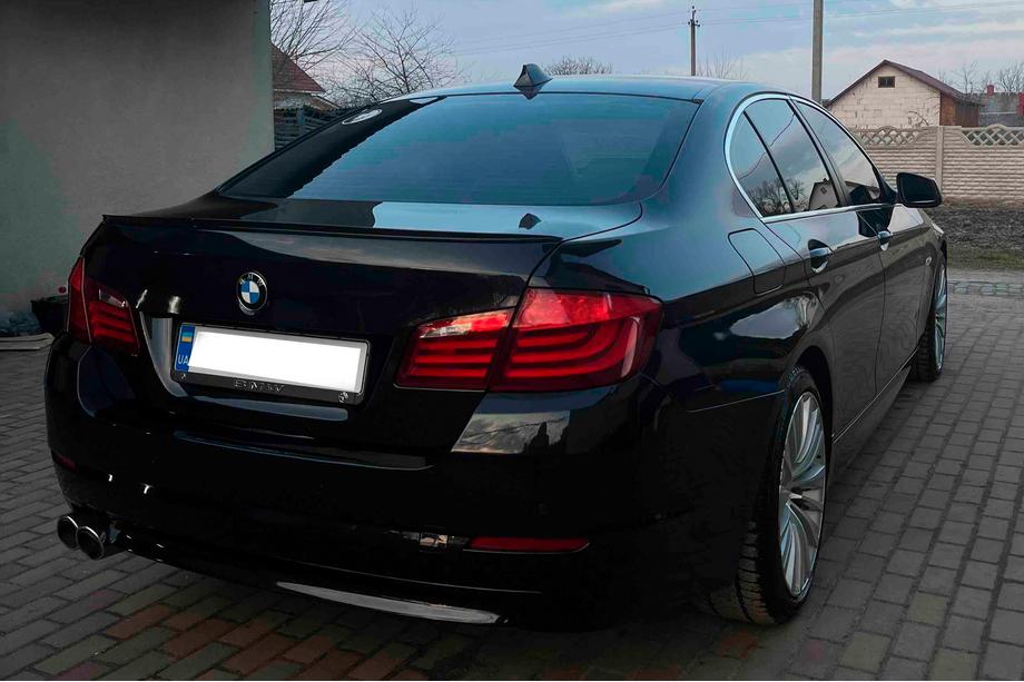 BMW 5 Series F10/F11 2010–2016 Sunplex Lip Spoiler (for F10, black) Photo 5