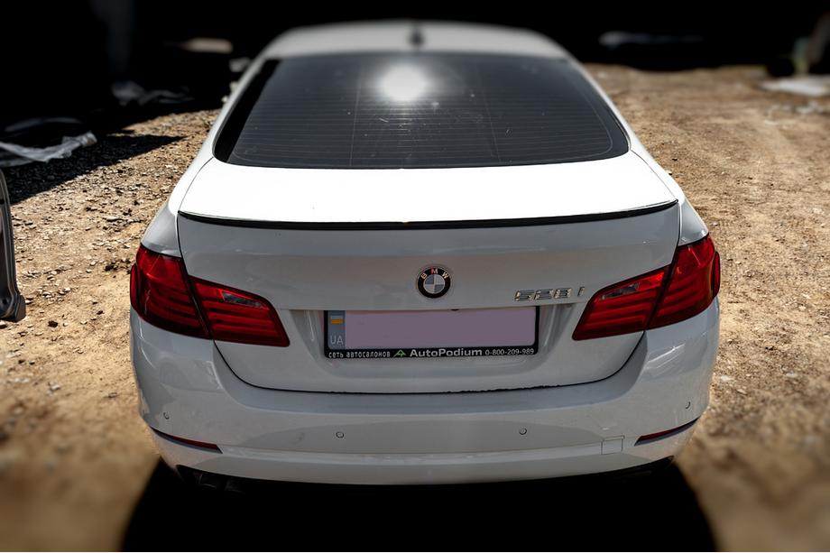BMW 5 Series F10/F11 2010–2016 Sunplex Lip Spoiler (for F10, black) Photo 8