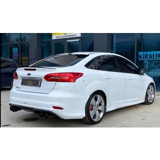 Sedan LIP Spoiler (Sunplex, black) (107.2cm x 5.5cm) Ford Focus III 2011-2017 photo 2