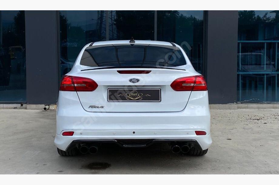 Ford Focus III 2011-2017 Sedan LIP Spoiler (Sunplex, black) (107.2cm x 5.5cm) Photo 4