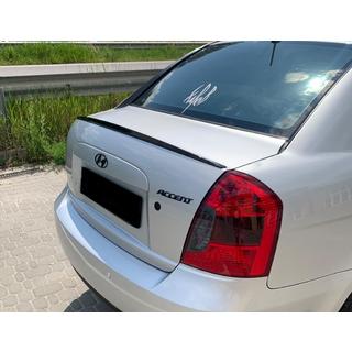 Spoiler LIP (Sunplex, black) (115.8cm x 6.3cm) Hyundai Accent 2006-2010 photo 1