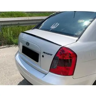 Spoiler LIP (Sunplex, black) (115.8cm x 6.3cm) Hyundai Accent 2006-2010 photo 1