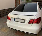 Mercedes E-сlass W212 2009-2016 Lip Spoiler (Sunplex, Black) (130.5cm x 5.8cm) photo 2