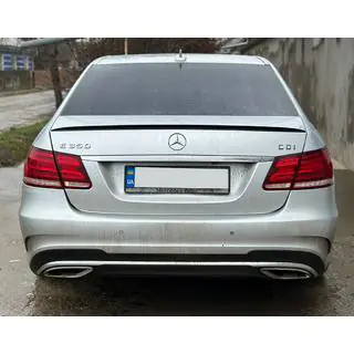 Lip Spoiler (Sunplex, Black) (130.5cm x 5.8cm) Mercedes E-class W212 2009-2016 photo 3