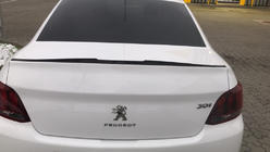 Peugeot 301 2012- Lip Spoiler (Sunplex, black) (118.5cm x 5.5cm) photo 5
