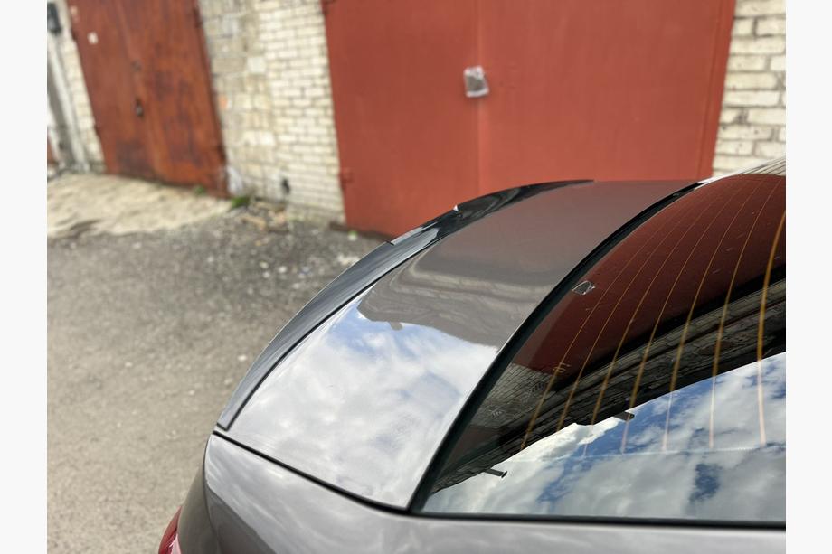 Peugeot 301 2012- Lip Spoiler (Sunplex, black) (118.5cm x 5.5cm) Image