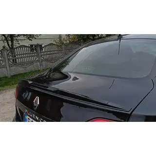 Lip Spoiler (Sunplex, black) (125.4cm x 7.2cm) Renault Fluence 2009-2016 photo 3