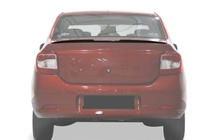 Dacia Logan II 2013-2022 Lip Spoiler (Sunplex, black) (118.5cm x 5.5cm) photo 3