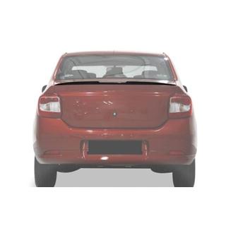 Lip Spoiler (Sunplex, black) (118.5cm x 5.5cm) Dacia Logan II 2013-2022 photo 3