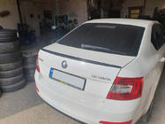 Skoda Octavia III A7 2013-2019 Lip Spoiler (Sunplex, black) (115.4cm *6cm) photo 4