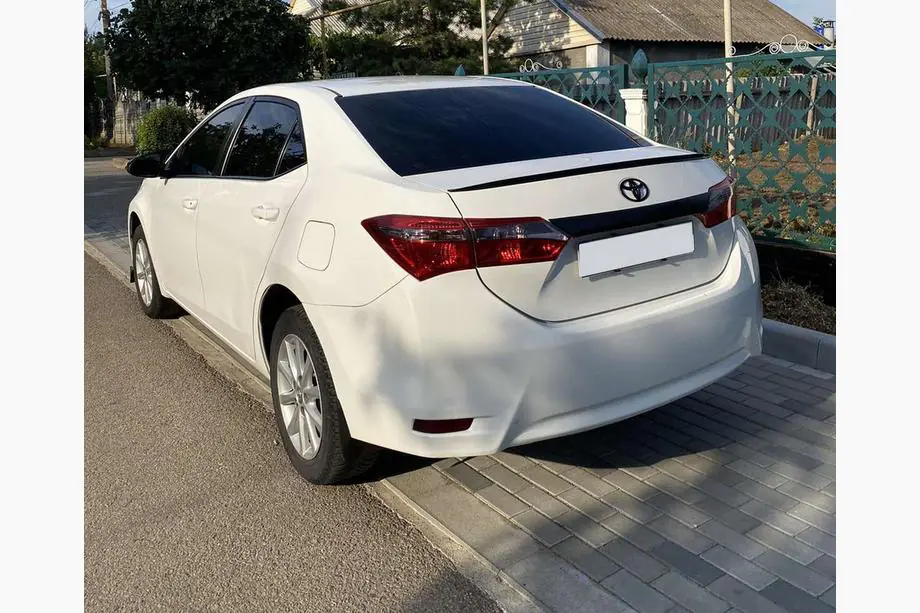 Toyota Corolla 2013-2019 Lip Spoiler (Sunplex, black) (118cm *6.4cm) Image