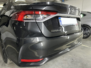 Toyota Corolla 2019- Lip Spoiler (Sunplex, black) (117.9cm * 5.5cm) photo 1