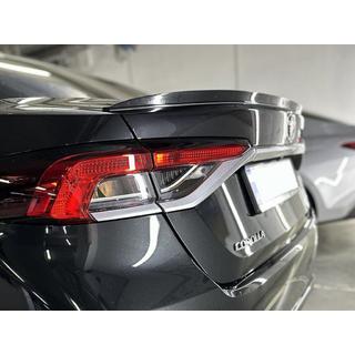 Lip Spoiler (Sunplex, black) (117.9cm * 5.5cm) Toyota Corolla 2019- photo 4