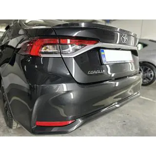Lip Spoiler (Sunplex, black) (117.9cm * 5.5cm)
