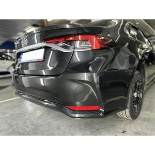 Lip Spoiler (Sunplex, black) (117.9cm * 5.5cm) Toyota Corolla 2019- photo 3