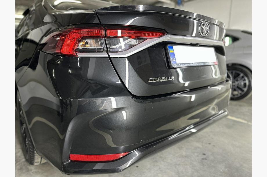Toyota Corolla 2019- Lip Spoiler (Sunplex, black) (117.9cm * 5.5cm) Image