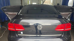 Volkswagen Passat B7 2012-2015 Lip Spoiler (Sunplex, black, for EU) (115.8cm x 6.3cm) photo 6