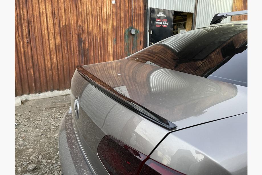 Volkswagen Passat B7 2012-2015 Lip Spoiler (Sunplex, black, for EU) (115.8cm x 6.3cm) Image