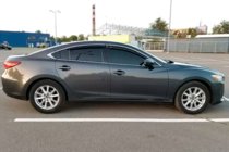 Mazda 6 2012-2024 Window Deflectors with Chrome Trim SD (4 pcs, HIC) photo 1