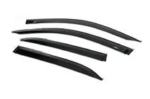 Mercedes GLE W167 2018- Window deflectors with chrome trim (4 pcs, HIC) photo 6
