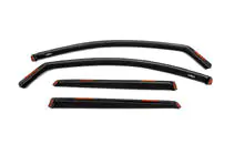 Nissan Qashqai 2014-2021 In-channel window deflectors (4 pcs, HIC) photo 1