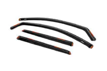 Nissan Qashqai 2014-2021 In-channel window deflectors (4 pcs, HIC) photo 2