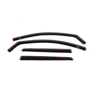 In-channel window deflectors (4 pcs, HIC) Nissan Qashqai 2014-2021 photo 1