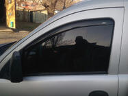 Opel Combo 2002–2012 In-channel window deflectors (2 pcs, HIC) photo 3