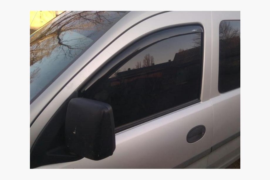 Opel Combo 2002–2012 In-channel window deflectors (2 pcs, HIC) Image
