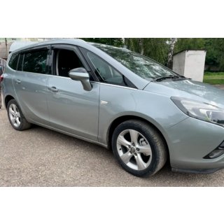 Window Deflectors (4 pcs, HIC) Opel Zafira C Tourer 2011-2019 photo 4