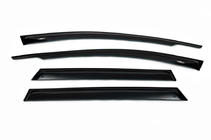 Peugeot 407 2004-2011 Window Deflectors SW (4 pcs, HIC) photo 1