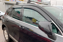 Porsche Cayenne 2010-2017 Window Deflectors (4 pcs, HIC) photo 4