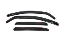 Dacia Duster 2008-2018 In-channel window deflectors (4 pcs, HIC) photo 1
