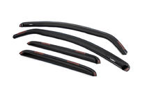 Dacia Duster 2008-2018 In-channel window deflectors (4 pcs, HIC) photo 2