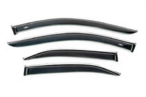 Toyota Camry 2006-2011 Window visors with chrome trim (USA, 4 pcs, HIC) photo 1