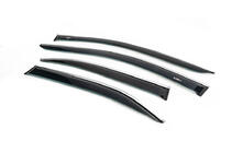 Toyota Camry 2006-2011 Window visors with chrome trim (USA, 4 pcs, HIC) photo 2