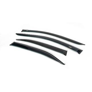 Window visors with chrome trim (USA, 4 pcs, HIC) Toyota Camry 2006-2011 photo 2