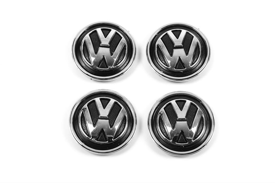 Volkswagen Wheel Center Caps V2 (4 pcs) Image