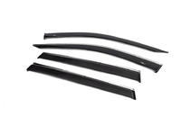 Toyota Rav 4 2019–2025 Window deflectors with chrome trim (4 pcs, HIC) photo 7