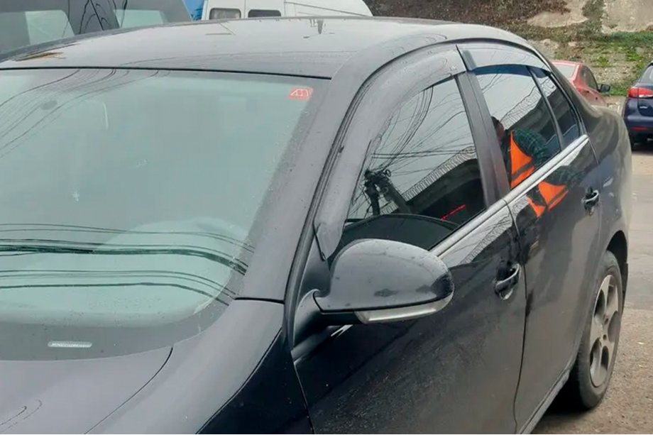 Volkswagen Golf Plus 2004-2014 Window Deflectors (4 pcs, HIC) Photo 7