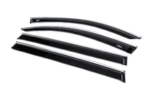 Volkswagen Tiguan 2016-2023 Window deflectors with chrome trim Allspace LWB (4 pcs, HIC) photo 2