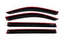 Volkswagen Tiguan 2016-2023 Window deflectors with chrome trim Allspace LWB (4 pcs, HIC) photo 4