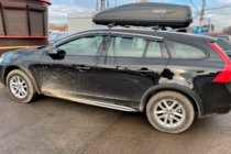 Volvo V60 2011-2018 Window visors with chrome trim (4 pcs, HIC) photo 3